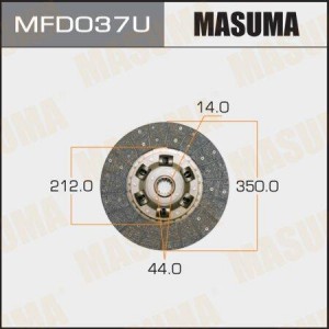 Диск сцепления MFD037U MASUMA