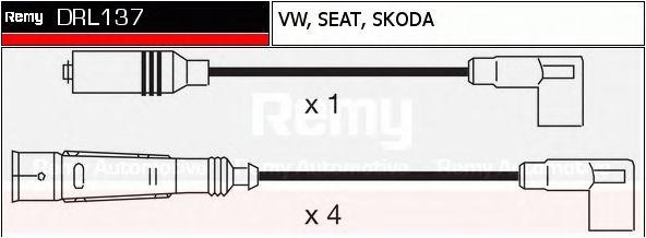 Ккомплект проводов зажигания DRL137 DELCO REMY