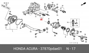 Деталь 37870PDAE01 HONDA