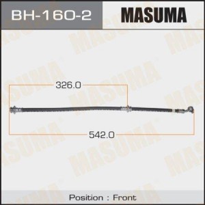 Шланг тормозной BH-160-2 MASUMA