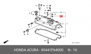 Деталь 90441P64000 HONDA