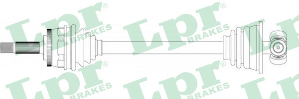 Приводной вал DS49024 LPR