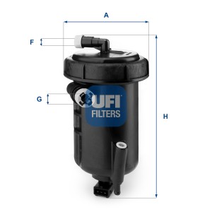 Топливный фильтр 55.147.00 UFI