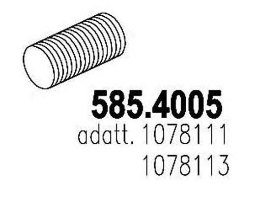 Выпускной трубопровод 5854005 ASSO