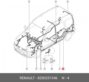 Деталь 8200251346 RENAULT