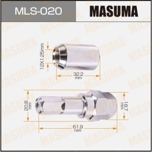 Гайка крепления колеса MLS-020 MASUMA