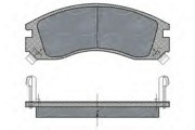 Комплект тормозных колодок, диско SP171 SCT