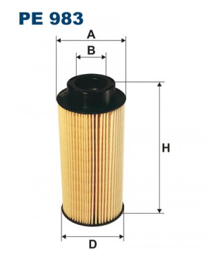 Фильтр топливный PE983 FILTRON
