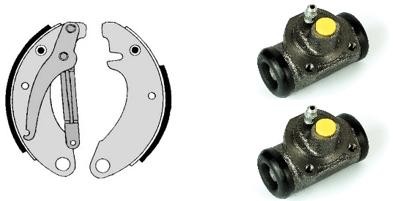 Комплект тормозных колодок H 61 006 BREMBO