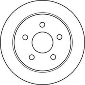 Тормозной диск 562161B BENDIX JURID
