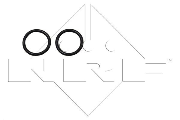 Радиатор, охлаждение двигател 58154 NRF