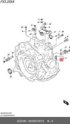 Сальник 09280-10015 SUZUKI
