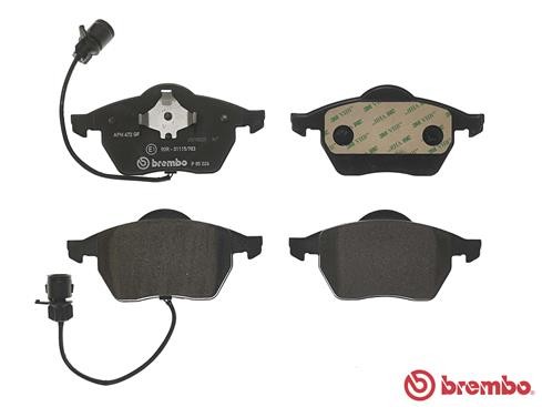 Комплект тормозных колодок, диско P85026 BREMBO