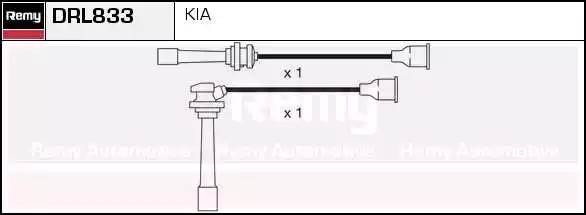 Ккомплект проводов зажигания DRL833 DELCO REMY
