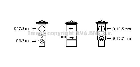 Радиатор охлаждения ДВС FD2335 AVA