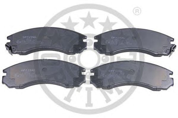Комплект тормозных колодок, диско 9711 OPTIMAL
