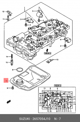 Фильтр масляный АКПП 26570-54J10 SUZUKI