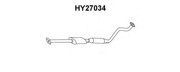 Предглушитель выхлопных газов HY27034 VENEPORTE
