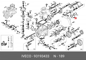 Болт 93193433 IVECO