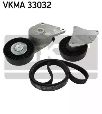 Поликлиновой ременный комплект VKMA 33032 SKF