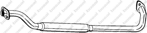 Средний глушитель выхлопных газов 279-003 BOSAL
