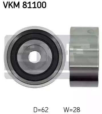 Паразитный / Ведущий ролик, зубчатый ремень VKM81100 SKF