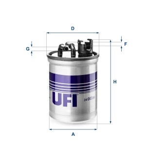 Топливный фильтр 24.003.00 UFI