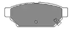 Комплект тормозных колодок, диско 6229 MAPCO