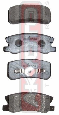 Колодки тормозные дисковые AKD-3450 AKYOTO