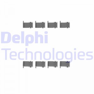 Комплектующие, колодки дискового тормоза LX0226 DELPHI