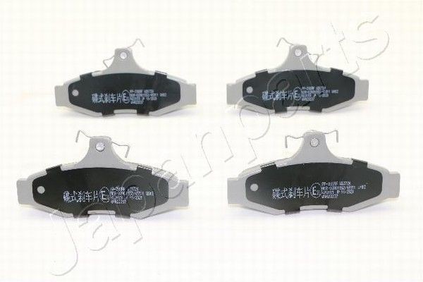 Комплект тормозных колодок, диско PP-398AF JAPAN PARTS GROUP