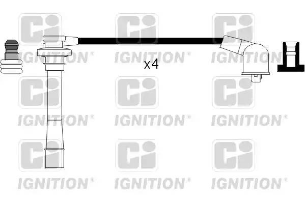 Ккомплект проводов зажигания XC661 QUINTON HAZELL