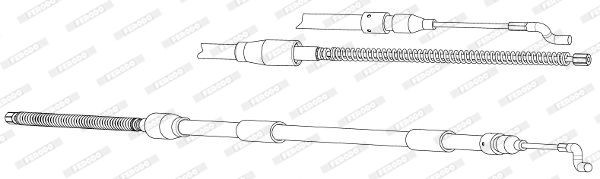 Комплект тормозных колодок, диско FSL1574 FERODO