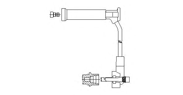 Провод зажигания 81540 BREMI