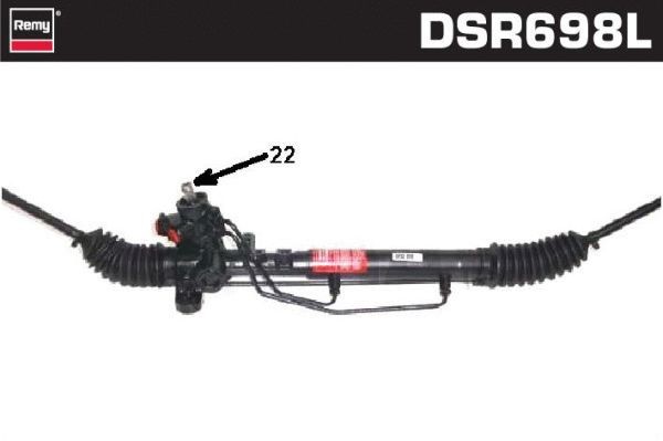 Рулевой механизм DSR698L DELCO REMY