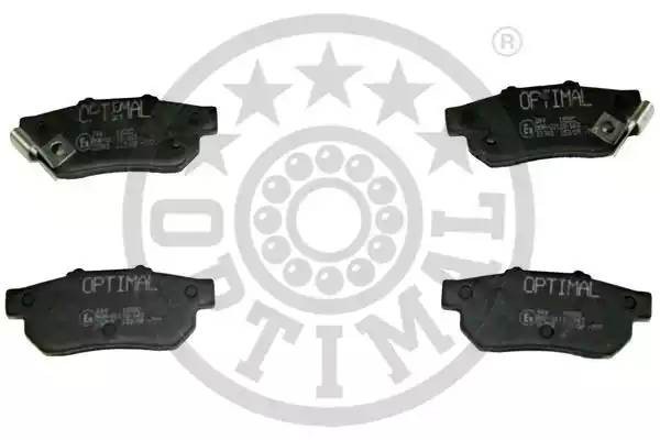 Комплект тормозных колодок, диско 12060 OPTIMAL