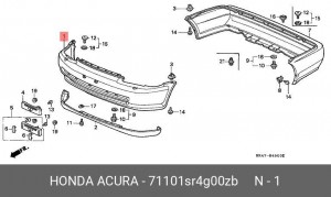 Буфер 71101SR4G00ZB HONDA