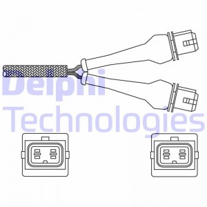 Лямбда-зонд ES20244-12B1 DELPHI
