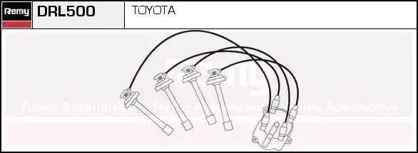 Ккомплект проводов зажигания DRL500 DELCO REMY