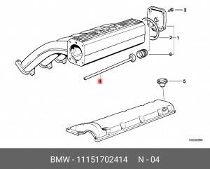 Деталь 11 15 1 702 414 BMW