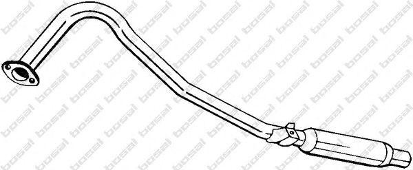 Глушитель выхлопных газов конечный 145039 BOSAL