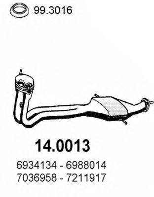 Катализатор 140013 ASSO