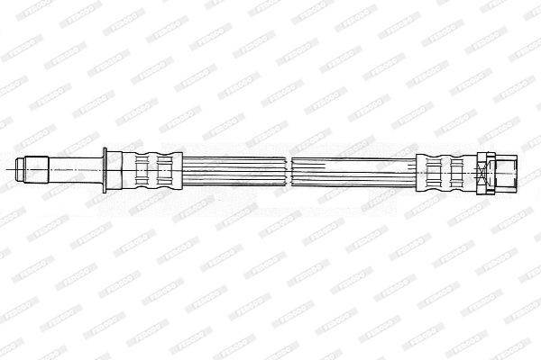 Тормозной шланг FHY2305 FERODO