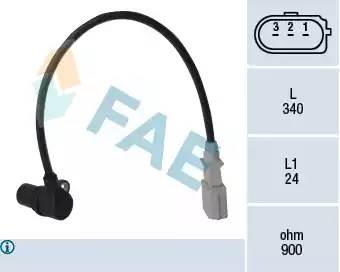 Датчик частоты вращения, управление двигателем 79198 FAE