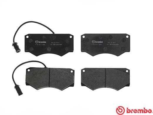 Комплект тормозных колодок, диско P A6 013 BREMBO