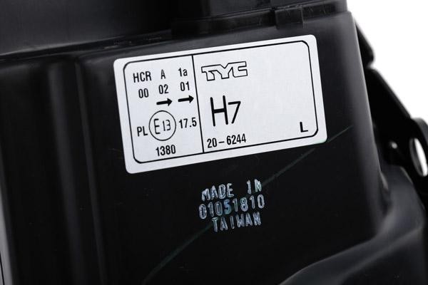Основная фара 20-6244-05-2 TYC
