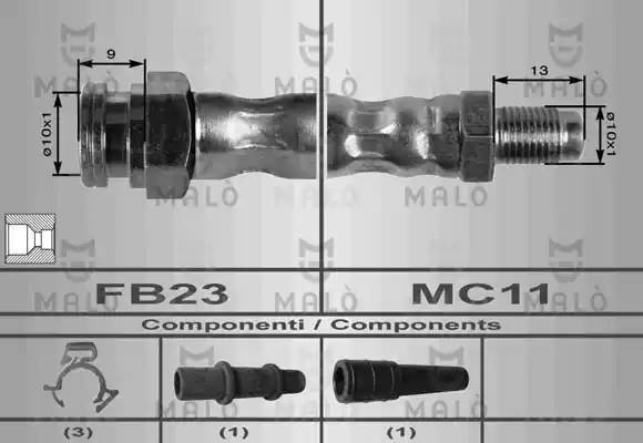 Тормозной шланг 8430 MALO