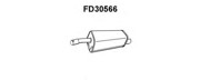 Глушитель выхлопных газов конечный FD30566 VENEPORTE