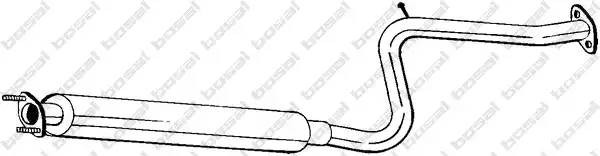 Предглушитель выхлопных газов 283401 BOSAL