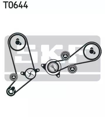 Комплект ремня ГРМ VKMA01270 SKF